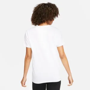 Nike NK DF TEE SWOOSH Dámske tričko, biela, veľkosť