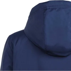 adidas ENTRADA 22 STADIUM JACKET Juniorská futbalová bunda, tmavo modrá, veľkosť