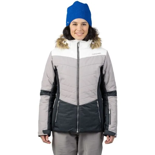 Hannah NIQUE Dámska lyžiarska/snowboardová bunda, hnedá, veľkosť
