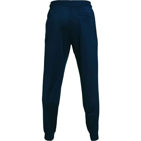 Under Armour SPORTSTYLE TRICOT JOGGER Pánske tepláky, tmavo modrá, veľkosť S