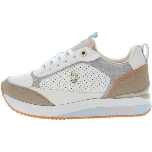 U.S. POLO ASSN. FRISBY Dámske tenisky, biela, veľkosť