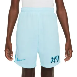 Nike KYLIAN MBAPPÉ ACADEMY23 Detské futbalové šortky, svetlomodrá, veľkosť