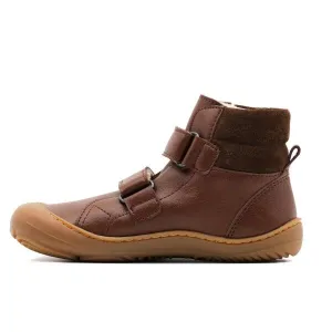AYLLA CHIRI WT K Detská barefoot obuv, hnedá, veľkosť