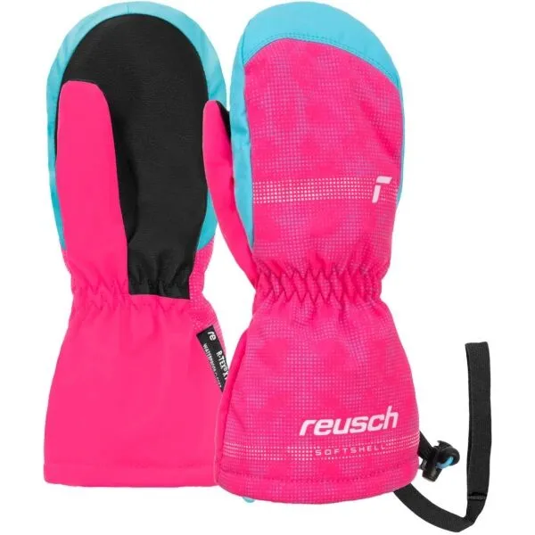 Reusch MAXI R-TEX XT MITTEN Detské zimné rukavice, ružová, veľkosť 2