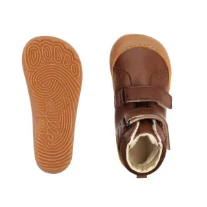 AYLLA CHIRI WT K Detská barefoot obuv, hnedá, veľkosť