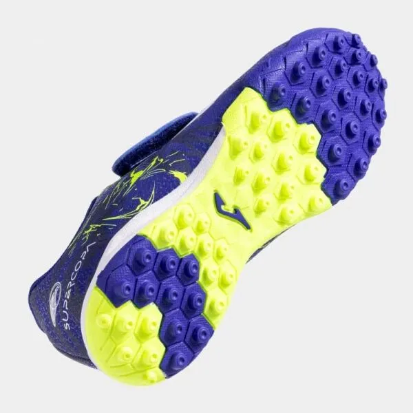 Chlapčenské futbalové kopačky turfy JOMA Super Copa 2403 K TF royal blue