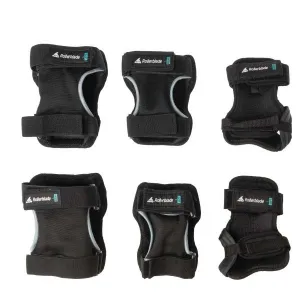 Rollerblade SKATE GEAR 3 PACK Set in-line chráničov, čierna, veľkosť