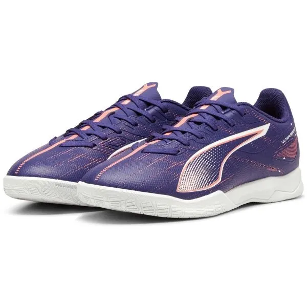 Puma ULTRA 5 PLAY TT Pánska halová obuv, fialová, veľkosť 43