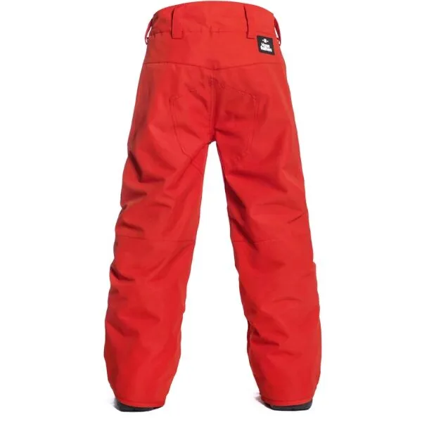 Horsefeathers REESE YOUTH PANTS Chlapčenské lyžiarske/snowboardové nohavice, červená, veľkosť