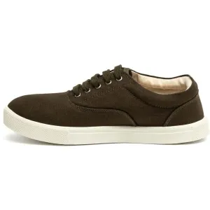 Oldcom TAYLOR Unisex bavlnené tenisky, khaki, veľkosť
