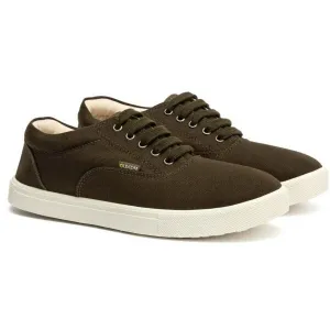 Oldcom TAYLOR Unisex bavlnené tenisky, khaki, veľkosť