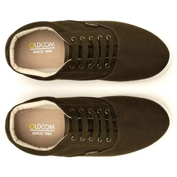 Oldcom TAYLOR Unisex bavlnené tenisky, khaki, veľkosť