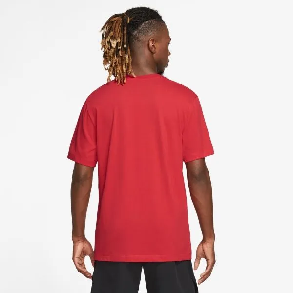 Nike DF TEE WC2 Pánske tričko, červená, veľkosť
