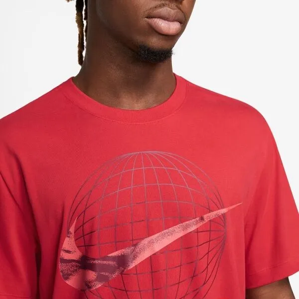 Nike DF TEE WC2 Pánske tričko, červená, veľkosť