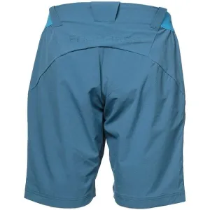 PROGRESS GENIUS SHORTS Pánske outdoorové kraťasy, tyrkysová, veľkosť
