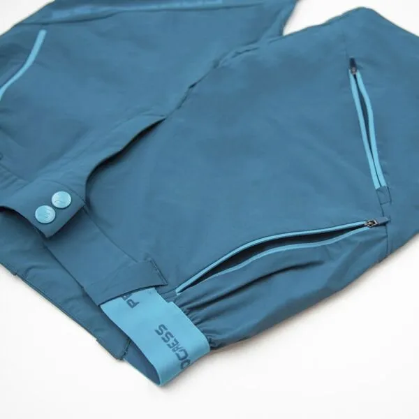 PROGRESS GENIUS SHORTS Pánske outdoorové kraťasy, tyrkysová, veľkosť