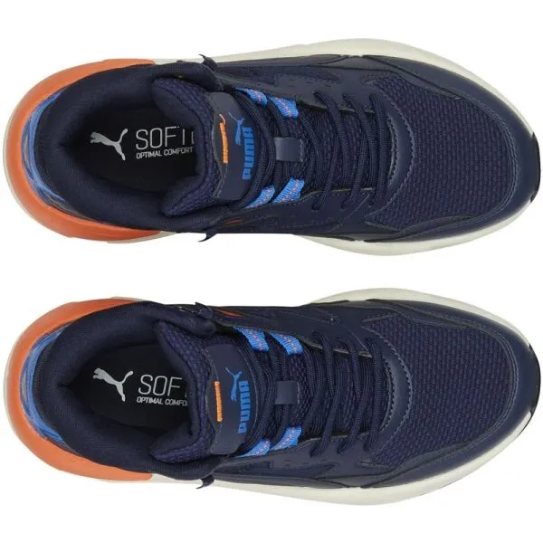 Puma X-RAY SPEED MID WTR JR Chlapčenská obuv, tmavo modrá, veľkosť 38