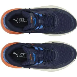 Puma X-RAY SPEED MID WTR JR Chlapčenská obuv, tmavo modrá, veľkosť 38
