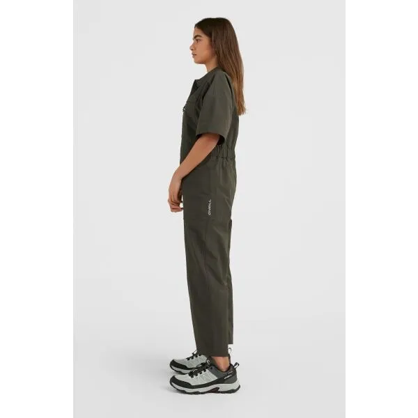 O'Neill UTILITY TRAIL JUMPSUIT Dámsky overal, khaki, veľkosť