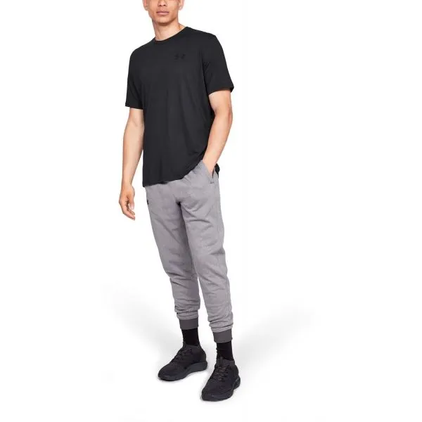 Under Armour SPORTSTYLE LEFT CHEST SS Pánske tričko, čierna, veľkosť