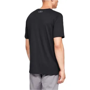 Under Armour SPORTSTYLE LEFT CHEST SS Pánske tričko, čierna, veľkosť