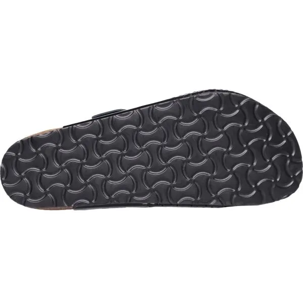 Leon 4700 Pánske celokožené korkové vsuvky 42 - 27cm, čierna, 2,5 cm