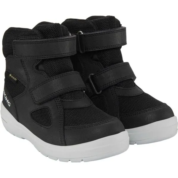 VIKING BY NORWAY FUN WARM GTX 2V Detská zimná obuv, čierna, veľkosť