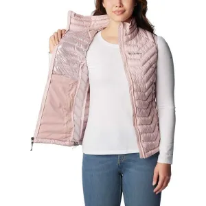 Columbia POWDER LITE VEST Dámska vesta, ružová, veľkosť
