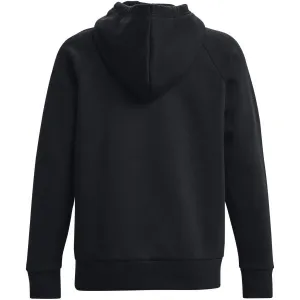 Under Armour RIVAL FLEECE HOODIE Dámska mikina, čierna, veľkosť