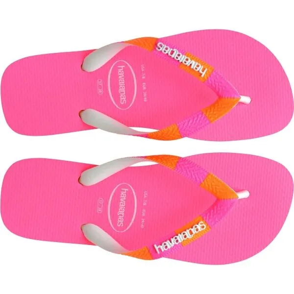 HAVAIANAS TOP VERANO II Dámske žabky, ružová, veľkosť 41/42