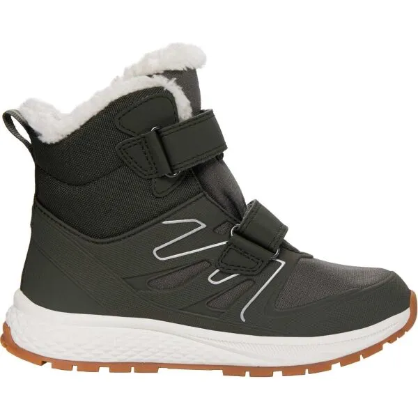 VIKING BY NORWAY EQUIP DEFENCE WARM WP 2V Detská zimná obuv, khaki, veľkosť