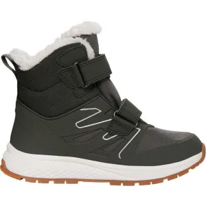 VIKING BY NORWAY EQUIP DEFENCE WARM WP 2V Detská zimná obuv, khaki, veľkosť