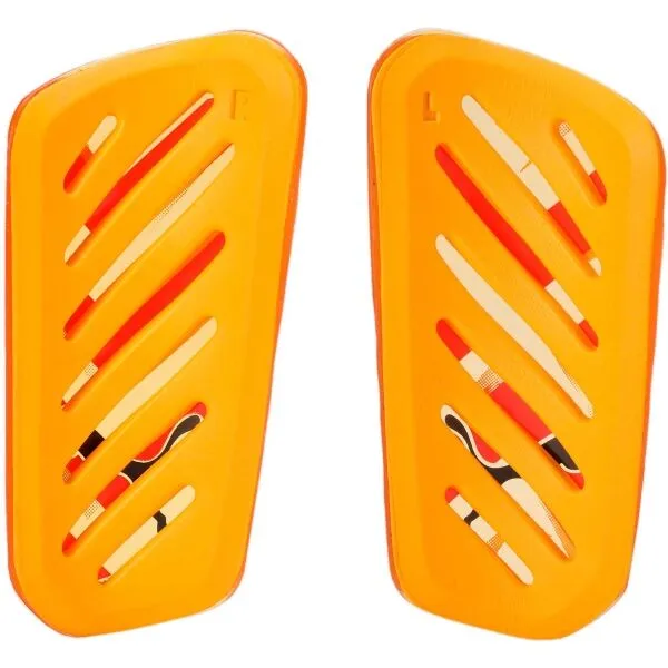Puma ULTRA FLEX SLEEVE Detské futbalové chrániče, oranžová, veľkosť