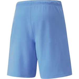Puma TEAMRISE SHORT Pánske kraťasy, svetlomodrá, veľkosť