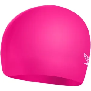 Plavecká čiapočka speedo plain moulded silicone junior cap ružová