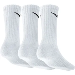 Nike 3PPK VALUE COTTON CREW 3PPK VALUE COTTON CREW - Športové ponožky, biela, veľkosť