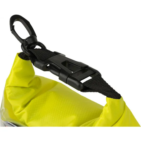 AQUOS LT DRY BAG 2,5L Vodotesný vak s vreckom na mobil, žltá, veľkosť
