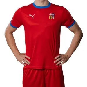 Puma HOME JERSEY M Pánsky hádzanársky dres, červená, veľkosť