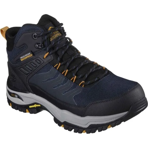 Skechers ARCH FIT DAWSON - RAVENO Pánska turistická obuv, tmavo modrá, veľkosť