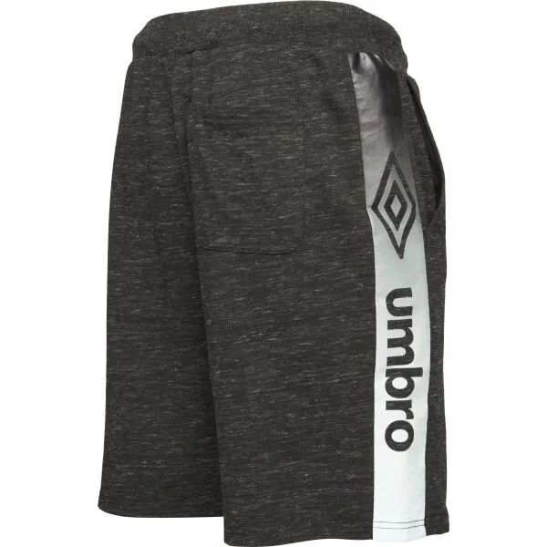 Umbro SMITH Pánske úpletové šortky, tmavo sivá, veľkosť XXL