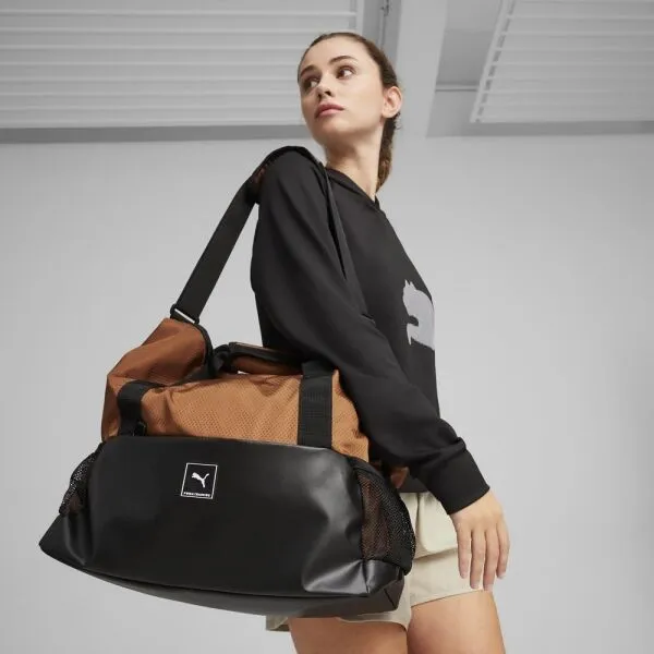 Puma TRAINING SPORTSBAG S Športová taška, hnedá, veľkosť