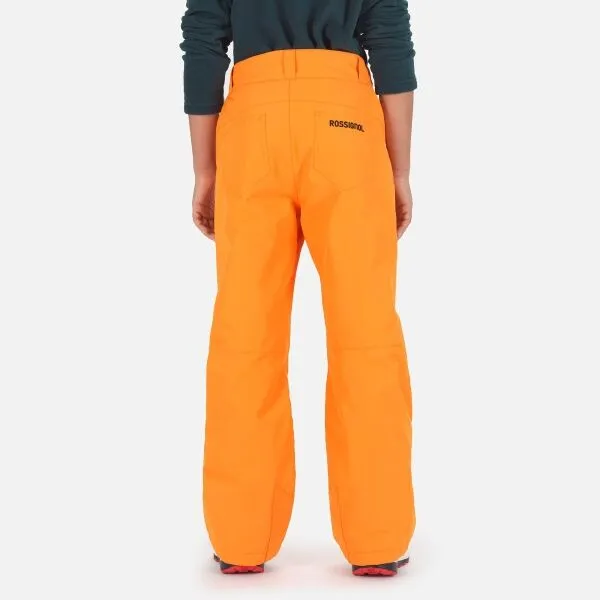 Rossignol SKI PANT Chlapčenské lyžiarske nohavice, oranžová, veľkosť 10Y