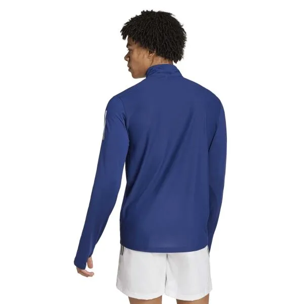 adidas OWN THE RUN HALF-ZIP Pánske bežecké tričko, tmavo modrá, veľkosť
