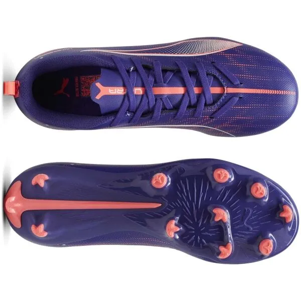 Puma ULTRA 7 PLAY FG/AG JR Detské kopačky, fialová, veľkosť 28