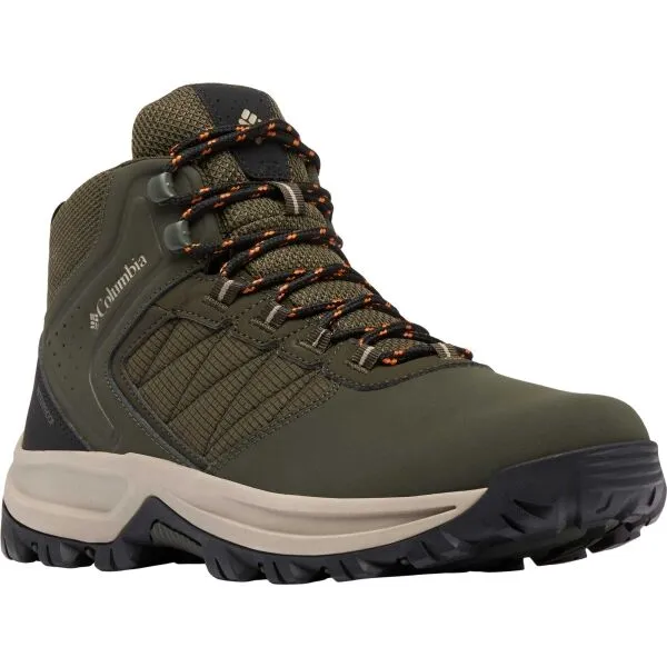 Columbia TRANSVERSE MID WP Pánska outdoorová obuv, khaki, veľkosť 44
