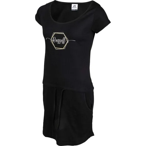 Russell Athletic WOMEN DRESS Dámske šaty, čierna, veľkosť