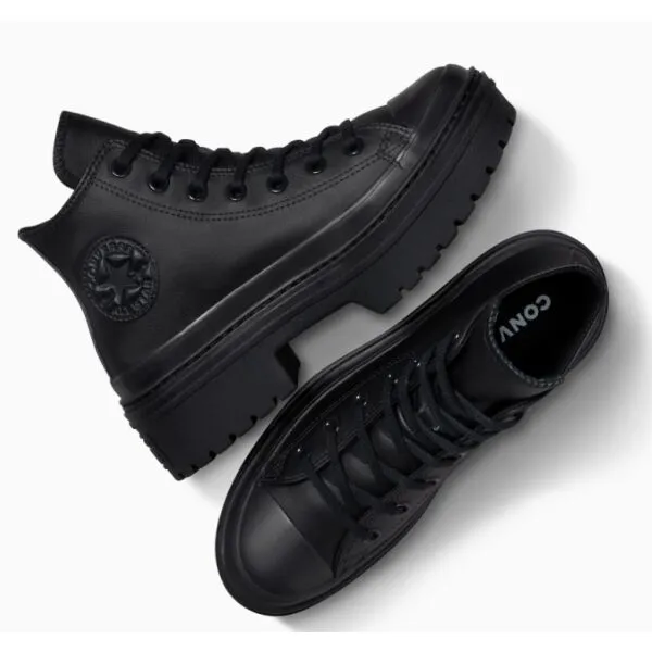 Converse CHUCK TAYLOR ALL STAR LUGGED HEEL Dámske členkové tenisky, černá, veľkosť