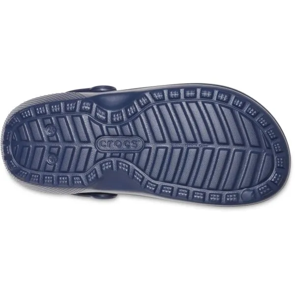 Crocs CLASSIC FUZZ LINED CLOG Dámska nazúvacia obuv, tmavo modrá, veľkosť 36/37