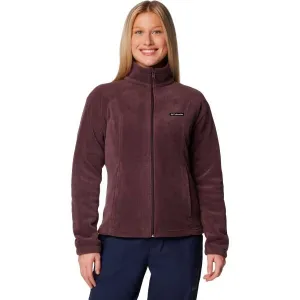 Columbia BENTON SPRINGS FULL ZIP FLEECE Dámska flísová mikina, vínová, veľkosť