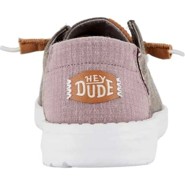 HEY DUDE WENDY CHAMBRAY BOHO Dámska voľnočasová obuv, hnedá, veľkosť
